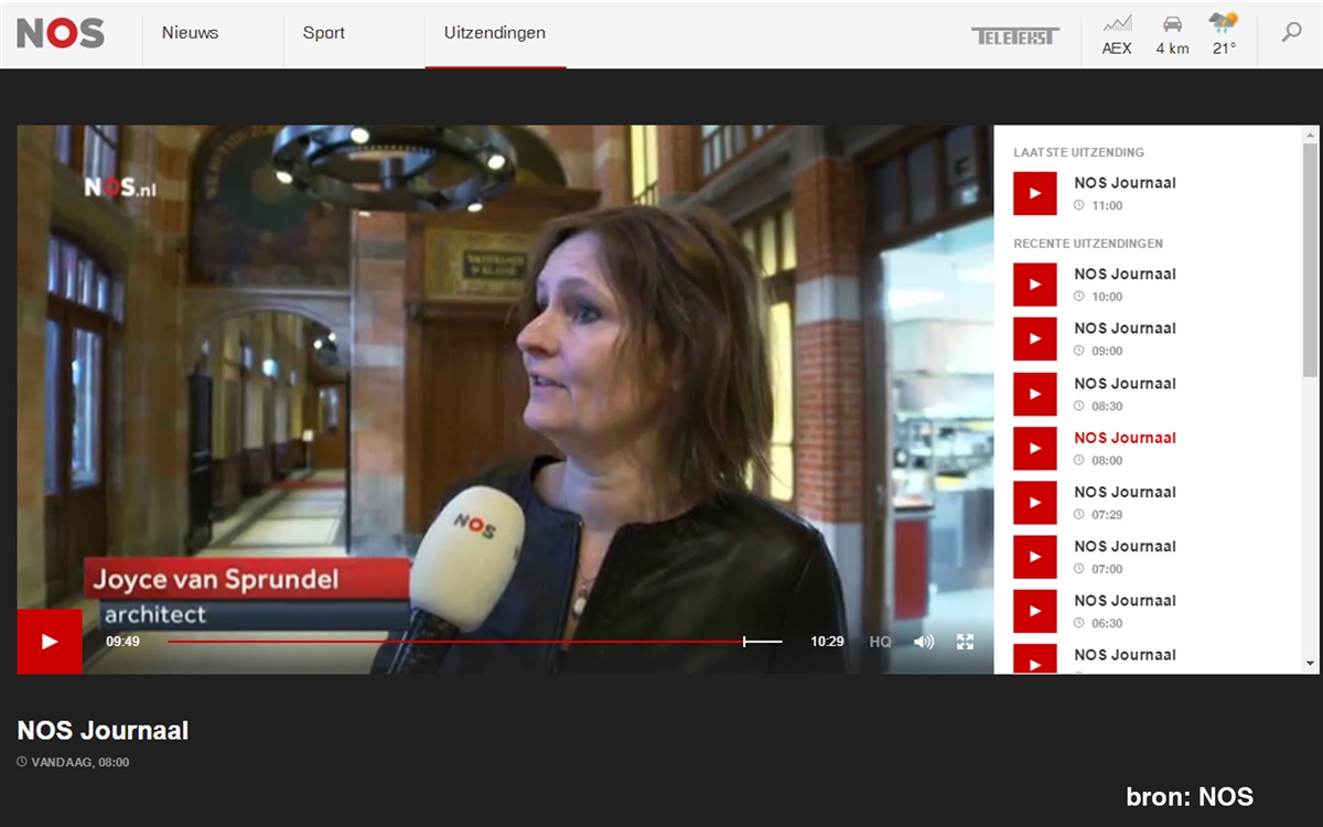 Nieuws joyce van sprundel op nos